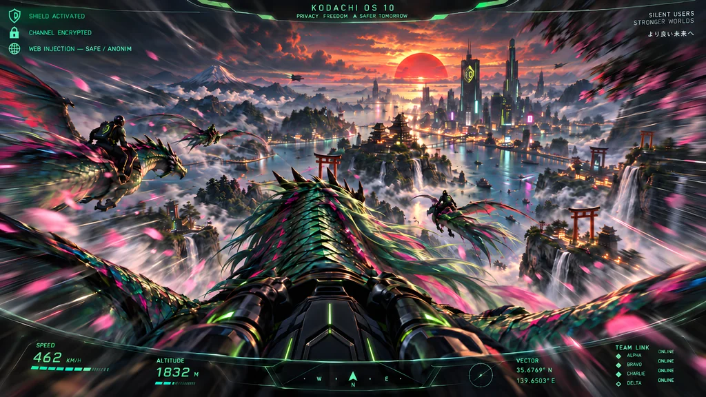 10 Secure Horizon by HodakPC, Kodachi OS wallpaper