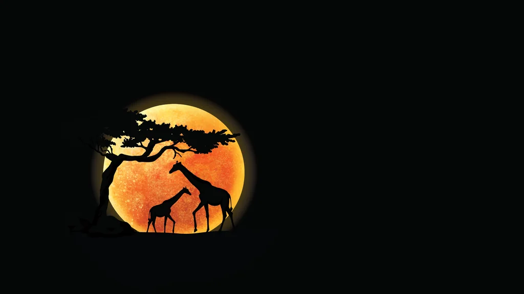 African Savana by BlackwolfOz, Kodachi OS wallpaper