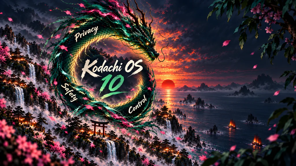 DRAGON LEGACY by HodakPC, Kodachi OS wallpaper