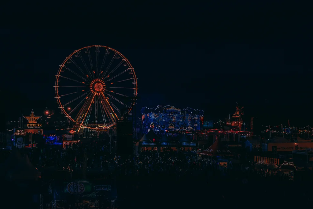 Ferris Wheel by BlackwolfOz, Kodachi OS wallpaper