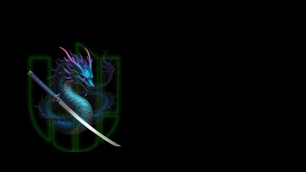 Kodachi Dragon Protector 03 by Qtmax, Kodachi OS desktop