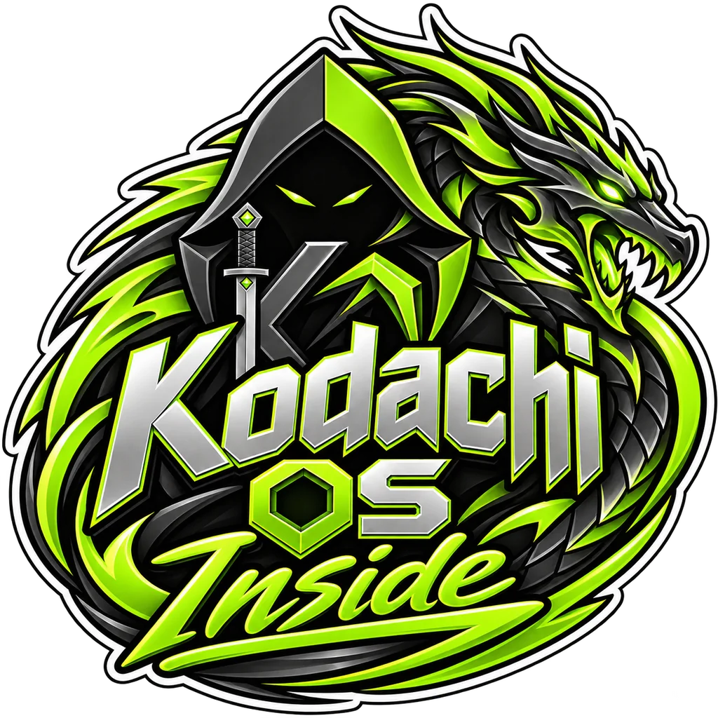 Kodachi OS Inside Dragon Emblem by HodakPC, Kodachi OS crest