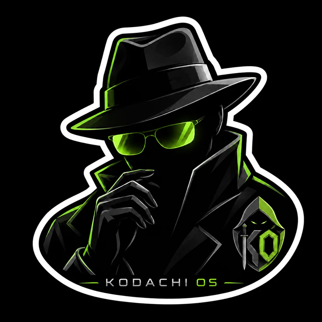 Neon Kodachi Spy Emblem by HodakPC, Kodachi OS crest