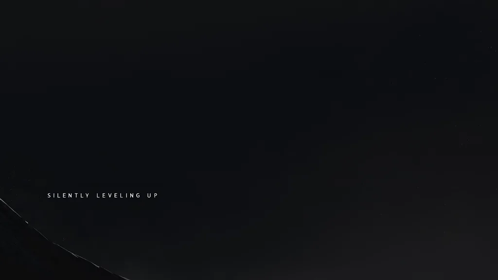 Silently Leveling Up Wallpaper by BlackwolfOz, Kodachi OS wallpaper