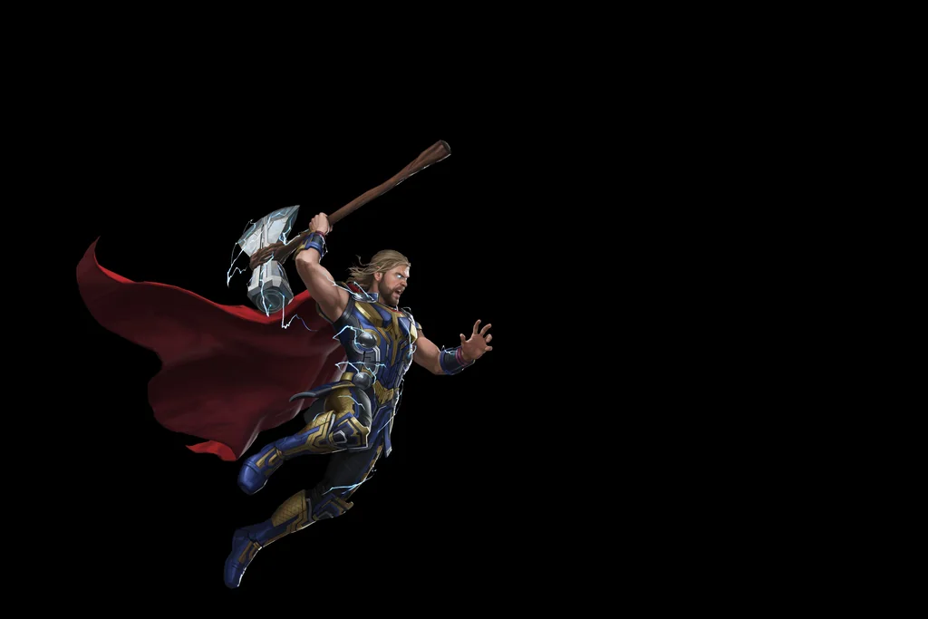 Thor Love & Thunder by BlackwolfOz, Kodachi OS wallpaper